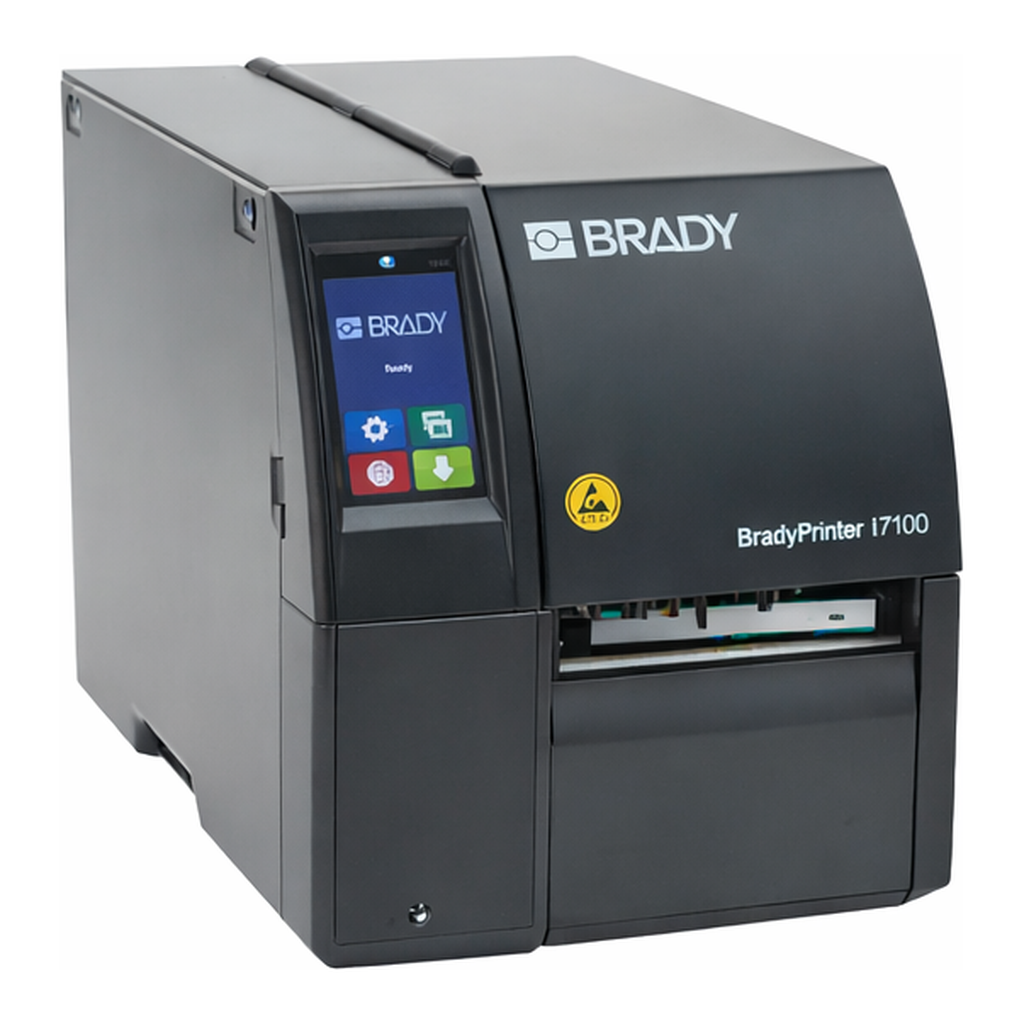Brady BradyPrinter i7100 300 dpi Industrial Label Printer ESD-Protected with Product and Wire ID Software Suite