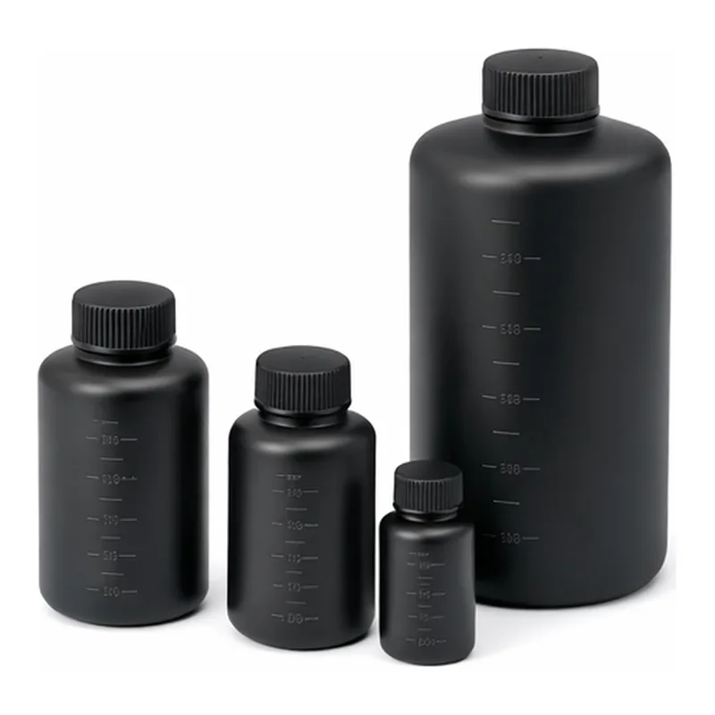 AS ONE J Bottle Round Type Narrow-Mouth (Shading), J 원형 세구병 (차광)