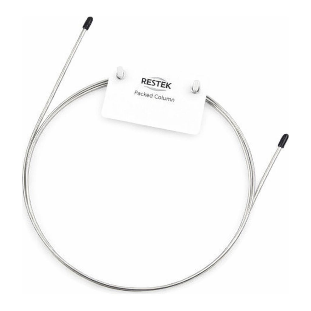 Restek Packed Column, 20% Rtx-1 Silcoport W 100/120 6ft, 2mm ID, Stainless