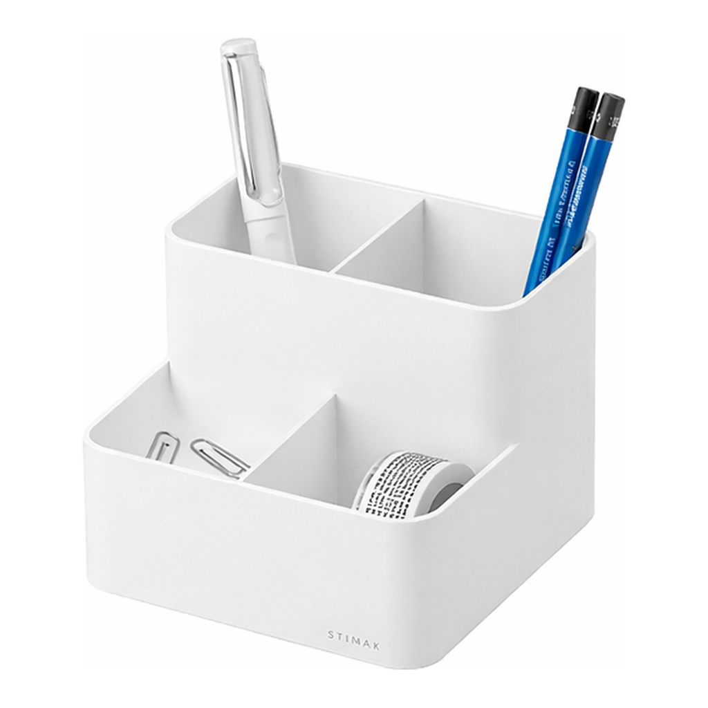OFFICENEX 럭스연필꽂이 화이트(WH6800/280891)