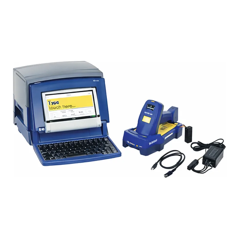 Brady BradyPrinter S3100 with V4500 Barcode Scanner and Safety & Facility ID Software