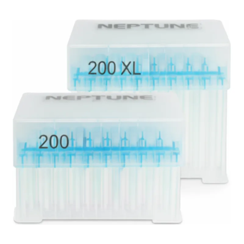NEPTUNE Non-Filter Tips, Rack Type, Sterile, Low-retention / 로우리텐션 파이펫 팁, 랙 타입, 멸균