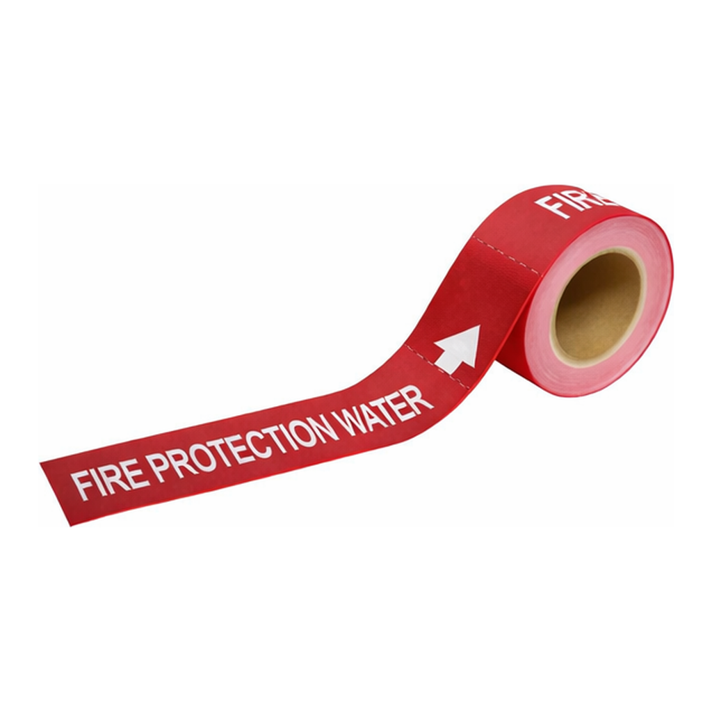 Brady FIRE PROTECTION WATER Pipe Markers-To-Go
