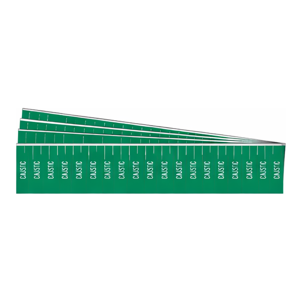 Brady CAUSTIC Pipe Marker