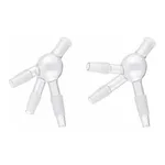 AS ONE Adaptor (3-Branch, for Decompression, approx.135˚), 어댑터 (3-지관, 감압용, 각도 약135˚)