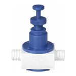 PTFE Pressure-Relief Valve With Manual Ventilation