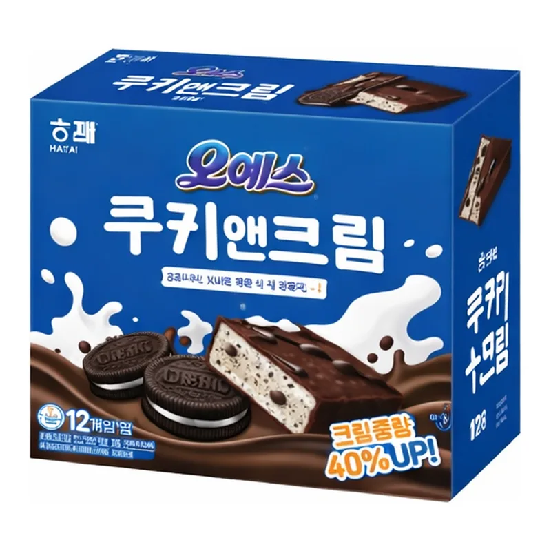 OFFICENEX 해태 오예스 쿠키앤크림 (360g)