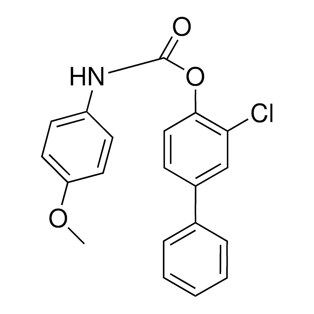 Merck 3-CHLORO-4-BIPHENYLYL N-(4-MET - 50 MG&