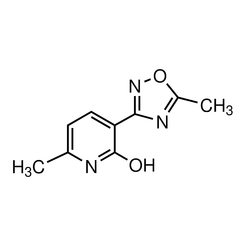 Merck 3-(2-Hydroxy-6-methylpyridyl)-5-methyl-1,2,4-oxadiazole