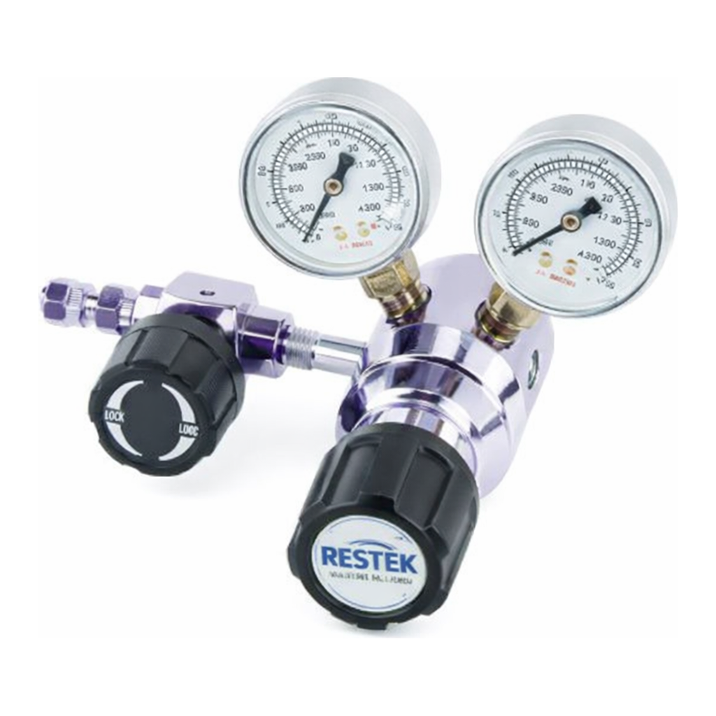 Restek Sulfinert Regulator Dual Stage CGA 510