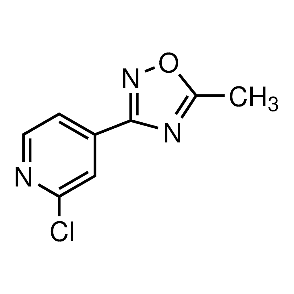 Merck 2-Chloro-4-(5-methyl-1,2,4-oxadiazol-3-yl)pyridine