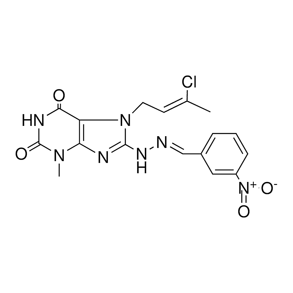 Merck 7-(3-CL-BUT-2-ENYL)-3-ME-8-(N' - 10 MG&