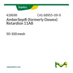 Merck AmberSep(R) (formerly Dowex(R)) Retardion 11A8