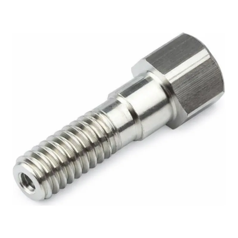 Restek SS Rheodyne Nuts Long 1/16 10-32 7 250psi 5-pk.