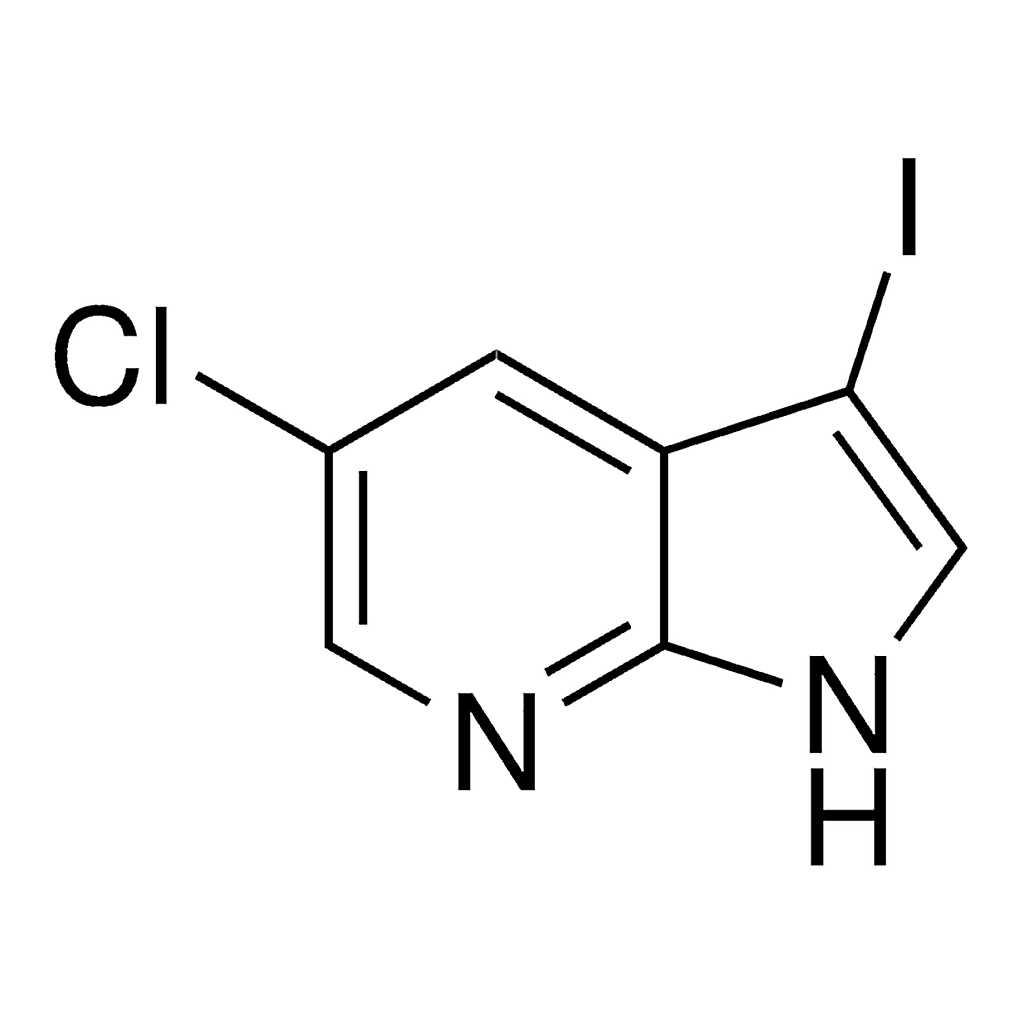 Merck 5-Chloro-3-iodo-1H-pyrrolo[2,3-b]pyridine