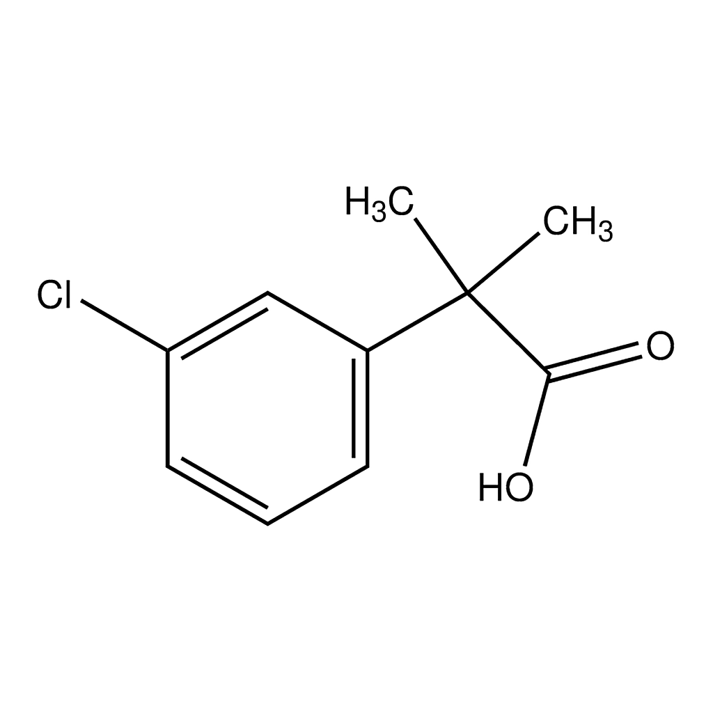 Merck 2-(3-Chlorophenyl)-2-methylpropanoic acid
