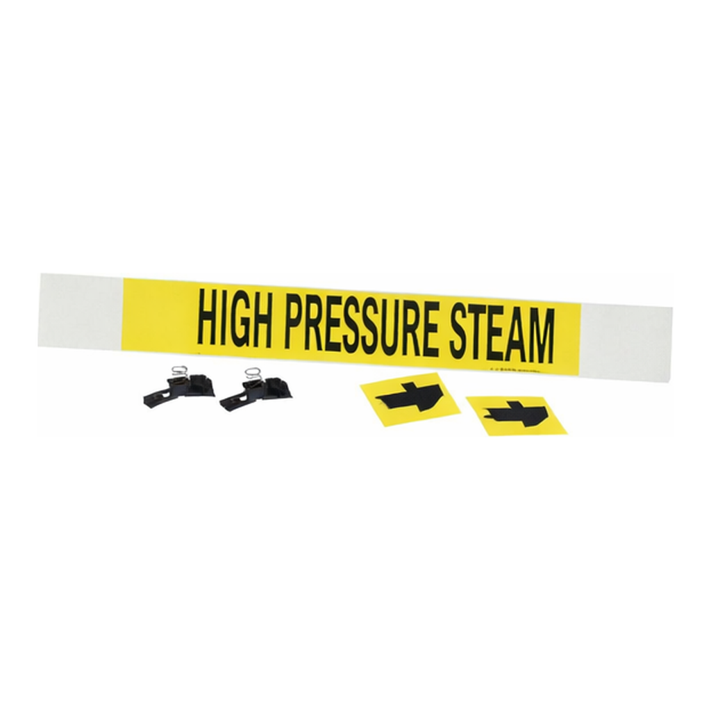 Brady HIGH PRESSURE STEAM High Performance Pipe Marker