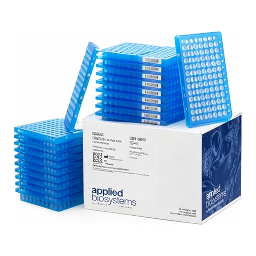 Thermo Fisher Scientific MicroAmp EnduraPlate Optical 96-Well Blue Reaction Plates with Barcode