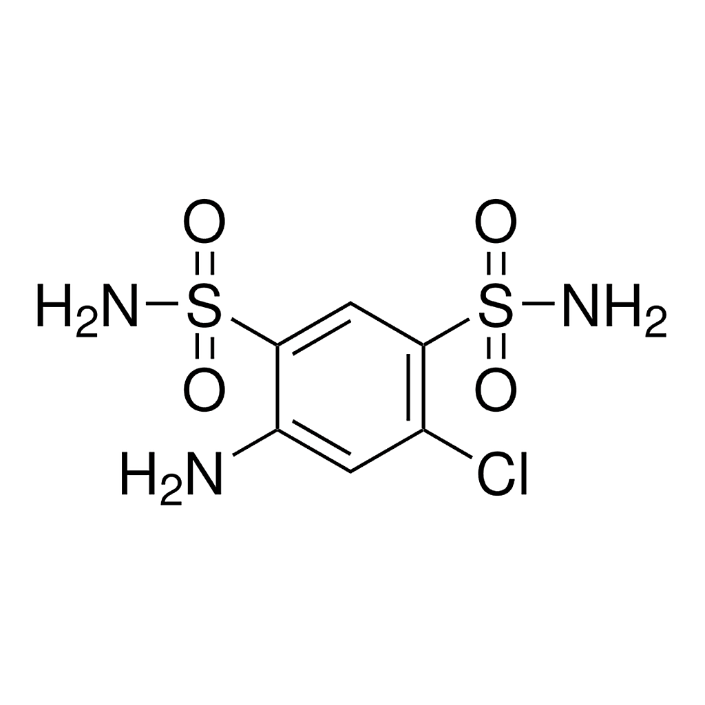Merck 4-Amino-6-chloro-1,3-benzenedisulfonamide