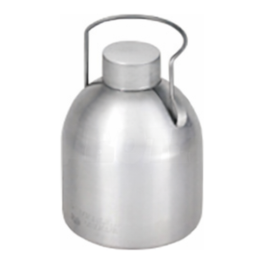 AS ONE Conveniently Transportable Stainless Steel Bottle with Handle (LABCAN®), 손잡이형 스테인리스 병(랩캔®)