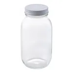 AS ONE Bottle Glass Wide-Mouth, 광구유리병
