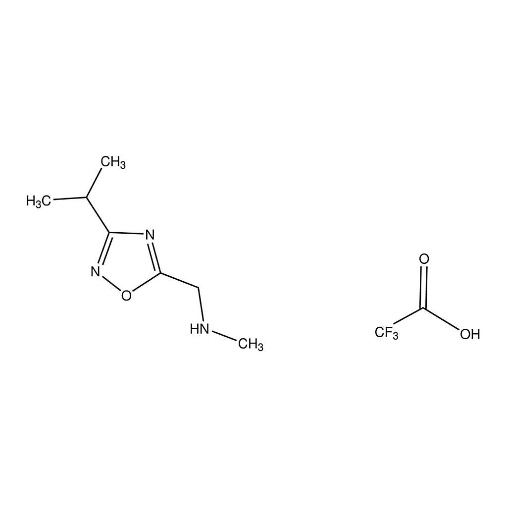 Merck 1-(3-Isopropyl-1,2,4-oxadiazol-5-yl)-N-methylmethanamine trifluoroacetate