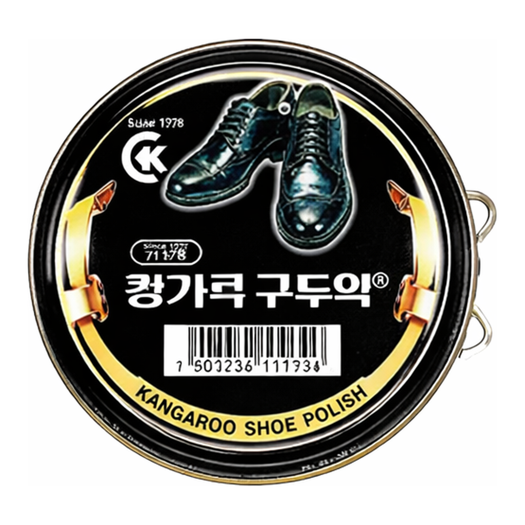 OFFICENEX 구두약 검정(40g/캥거루)