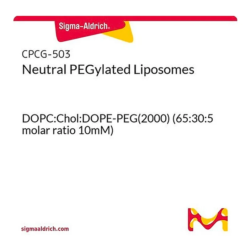 Merck NEUTRAL PEGYLATED LIPOSOMES, DOPC:CHOL:&