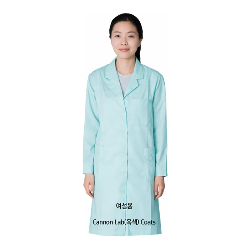 Keumsung Jade Green P/C Lab Coat/Gown