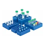 SciLab Solid Anodized Aluminum Rectangular & Round Block