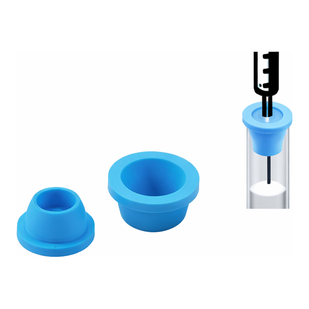 SIMPORT Pierce-It TM Santoprene-Rubber Stopper