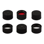 SciLab Black PP Screwcaps