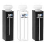 HELLMA Micro Cells Quartz & Glass 400 ~ 500 ㎕with PTFE Lid or Stopper