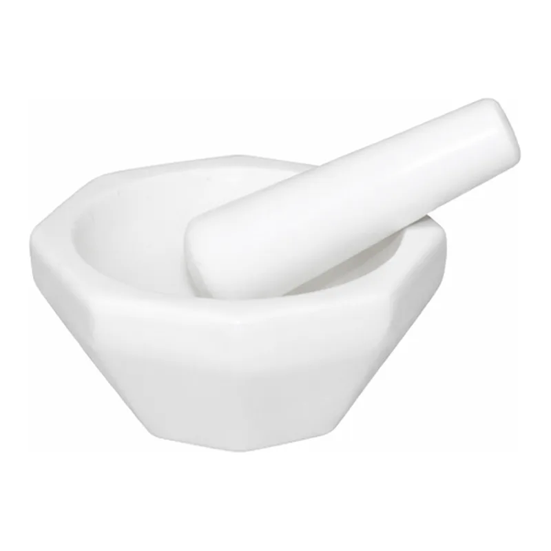 Silico & Chemico Porcelain Works Alumina Mortar & Pestle Set