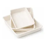 KARTELL PVC 백색 트레이 PVC Deep Tray with Ribbed Base