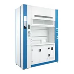 한국기계 PP & PVC 스크러버 흄후드 Ducted PP & PVC Wet Scrubber Fume Hood for Acid/Chemical Resistance