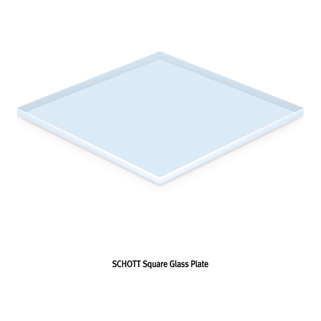 특급내열 사각형 판유리 SCHOTT Square Glass Plate