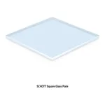 특급내열 사각형 판유리 SCHOTT Square Glass Plate