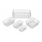 Rectangular Wire Basket