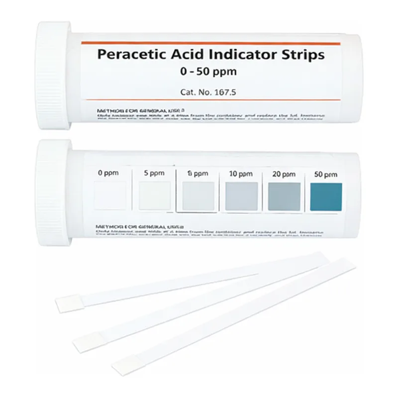 Johnson Test Papers Peracetic Acid (Sanitizer) Indicator Pad PP Strip