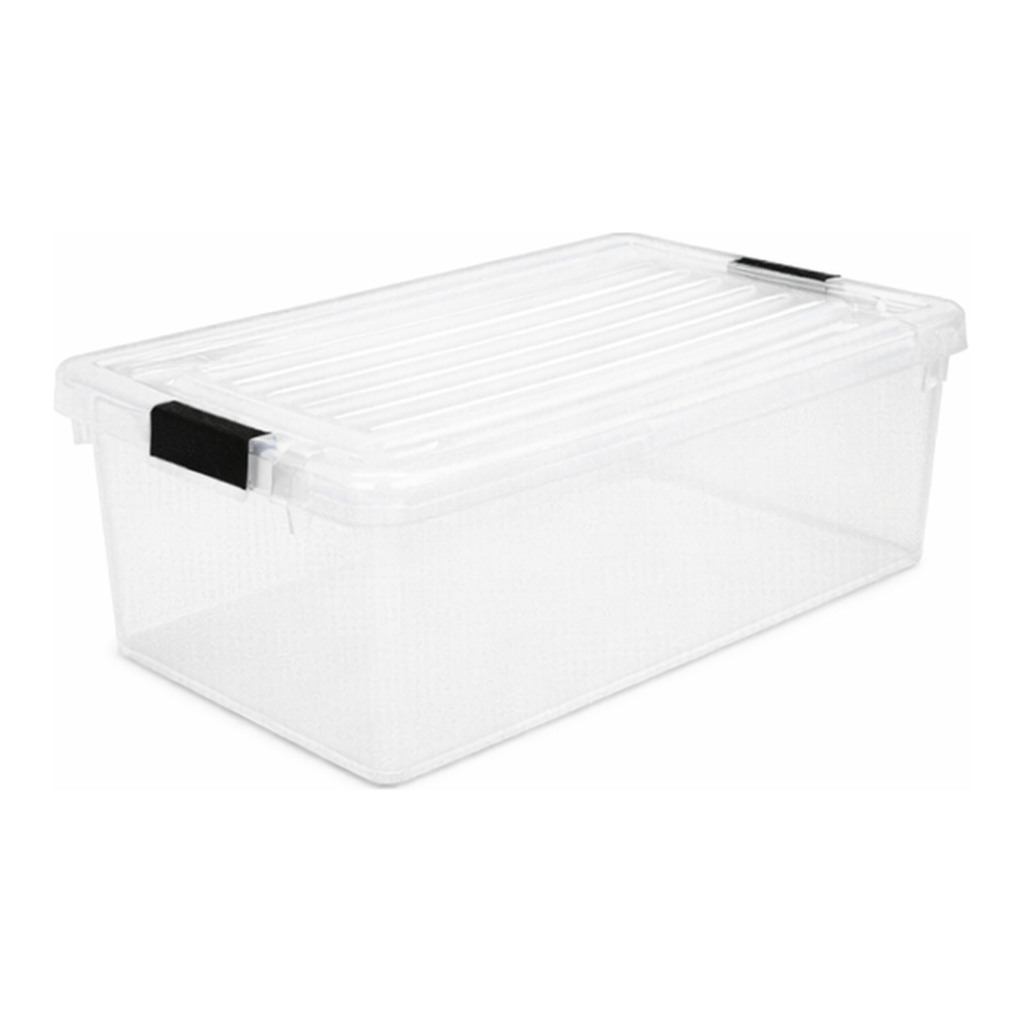National 50 & 75Lit PP Transparent Storage · Transfer Box