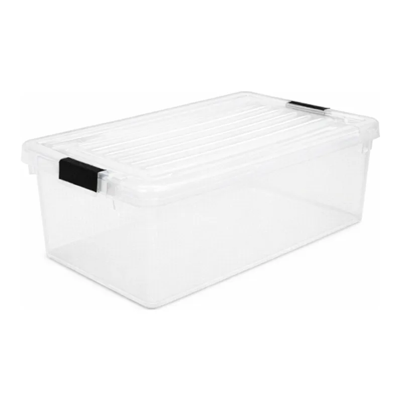 National 50 & 75Lit PP Transparent Storage · Transfer Box