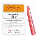 Johnson Test Papers Congo red-