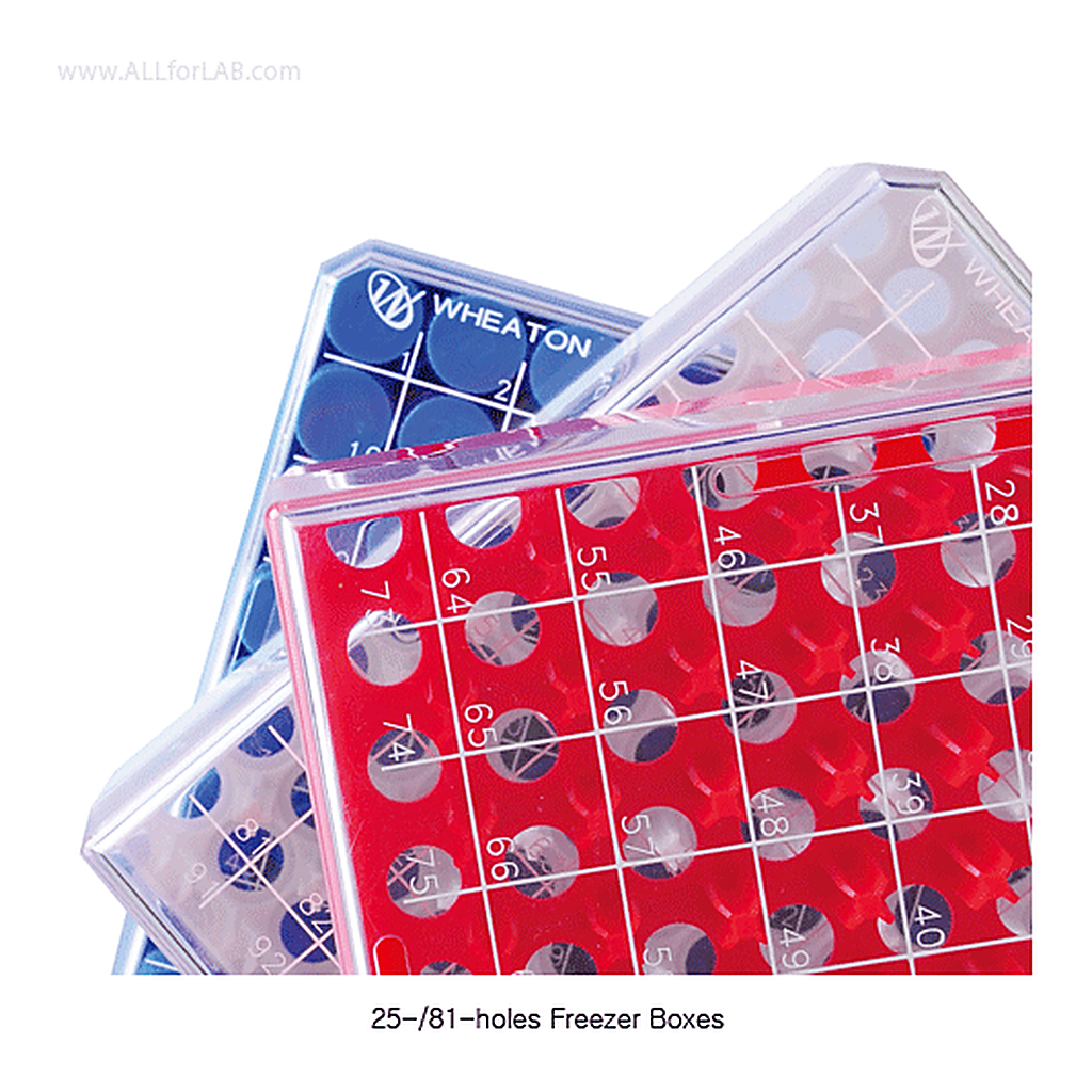 WHEATON KeepIT 25 & 81-hole Freezer Box