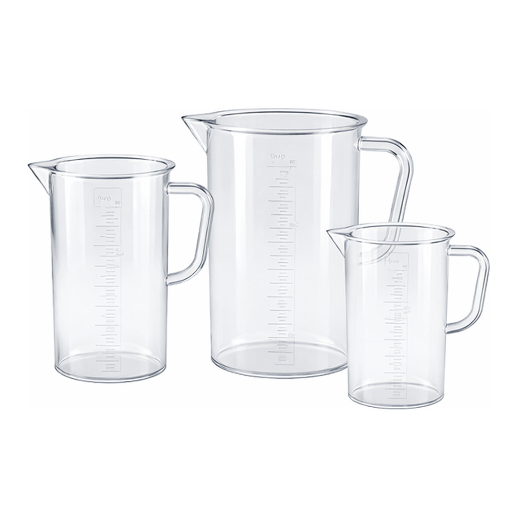 VIT-LAB Glassy-Clear SAN Beaker