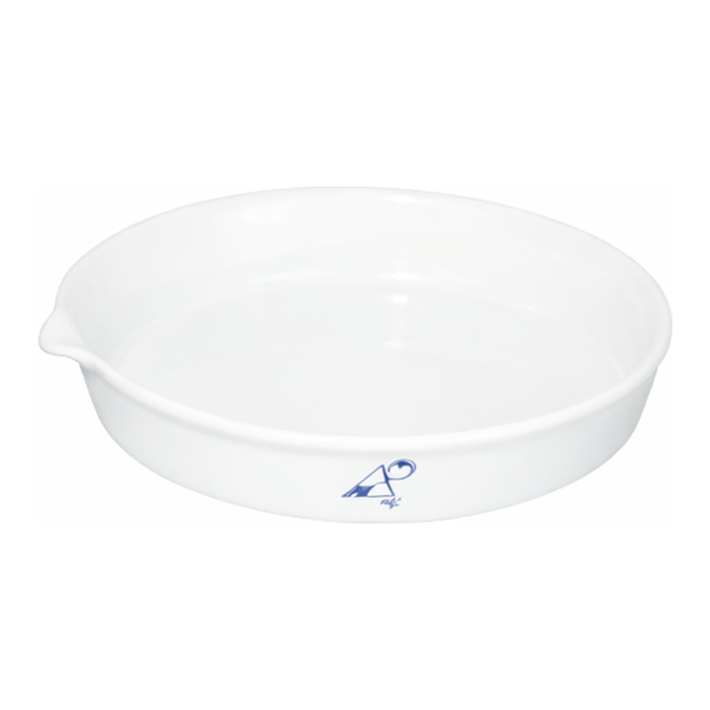 Silico & Chemico Porcelain Works 자제 증발 접시 Hi-grade Glazed Porcelain Evaporating Dish