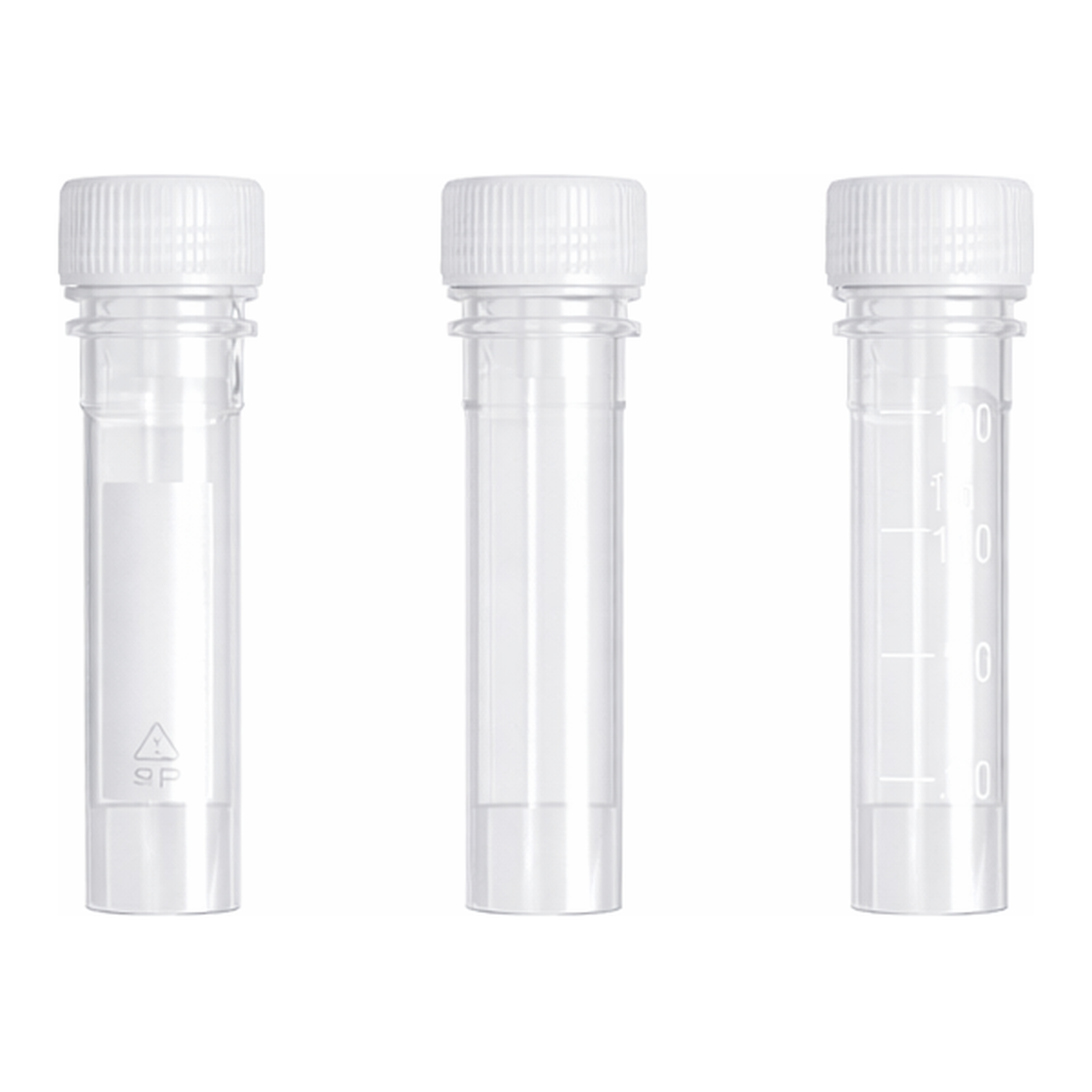 SIMPORT PP Printed 0.5~2㎖ Sterile Microcentrifuge TubeWith HDPE Lip Seal Screwcap