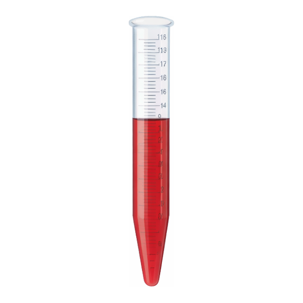 Glassco Blue Graduated Centrifuge Tube