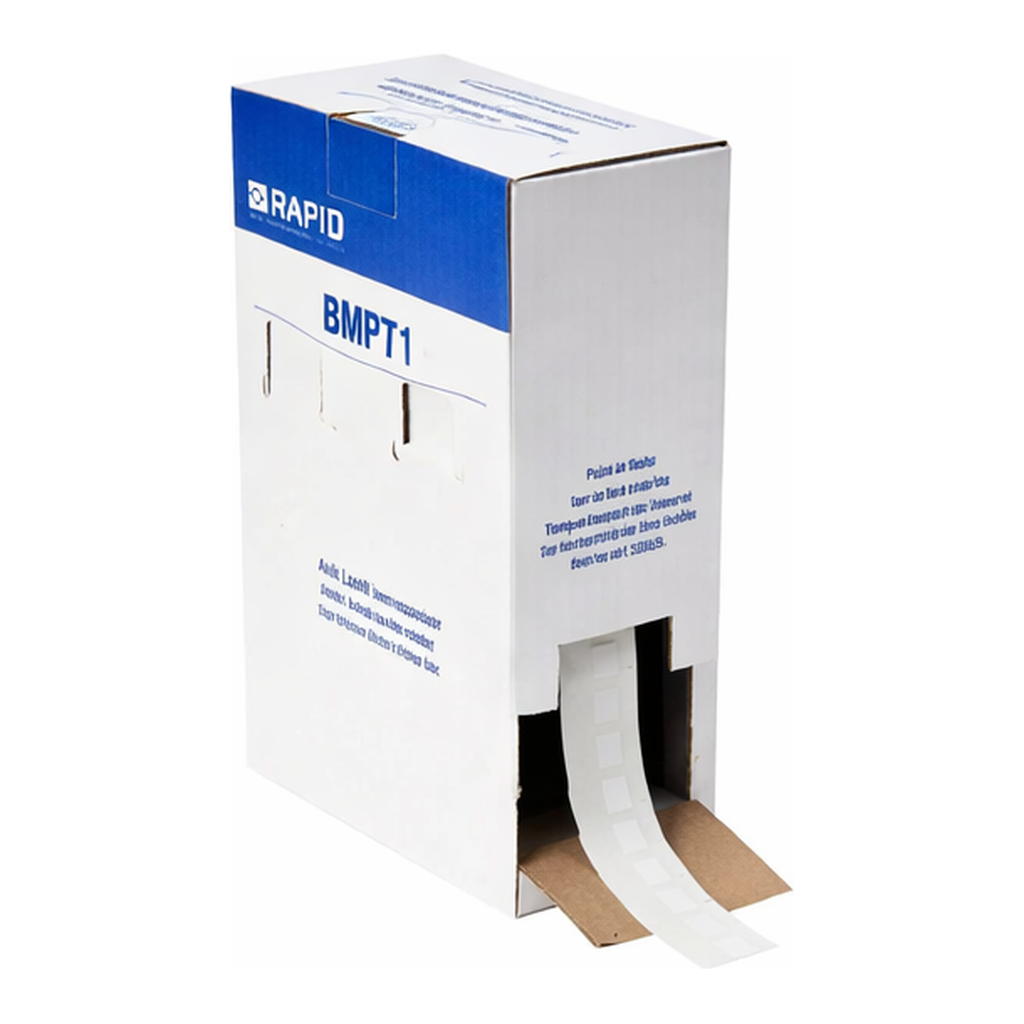 Brady Repositionable Multi-Purpose Vinyl Cloth Labels, Bulk, for M6 M7 Printers