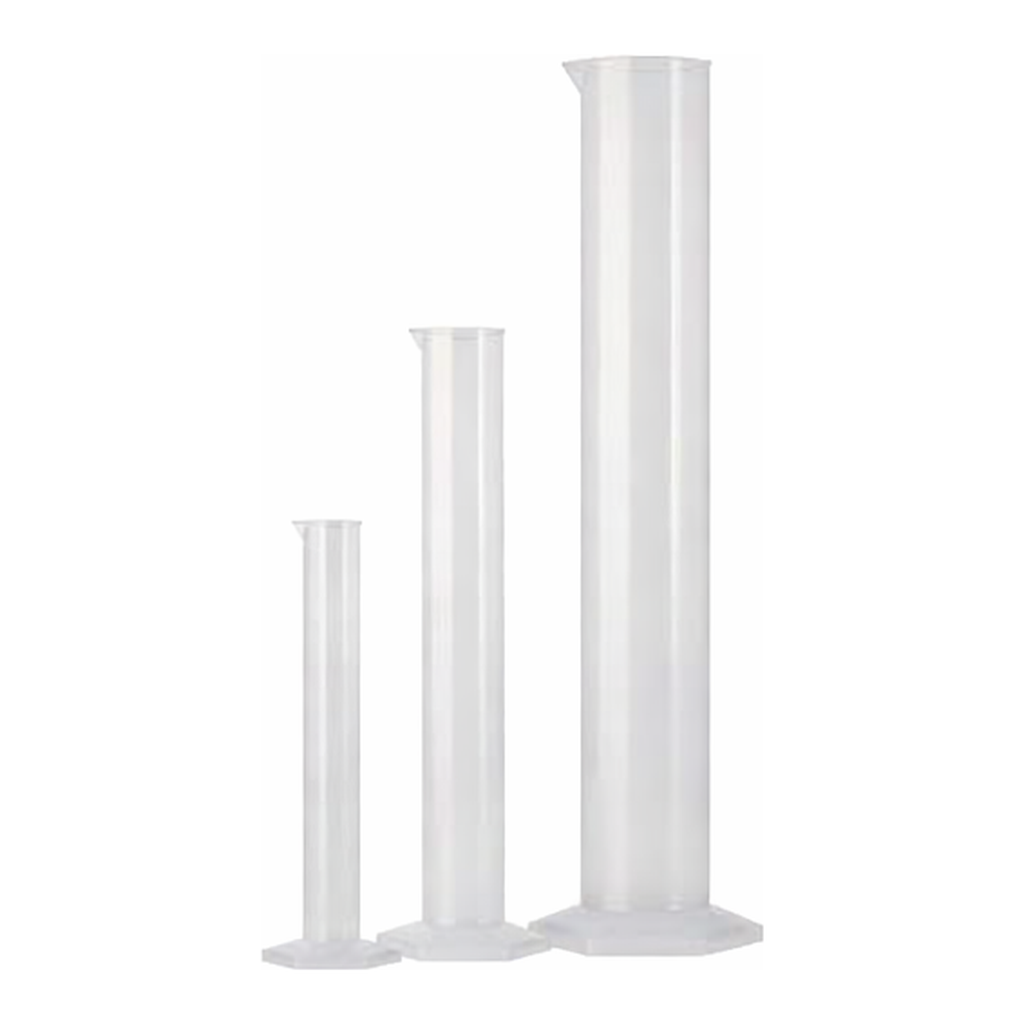 Merck Azlon Hexagonal Base Polypropylene Cylinders with Molded Graduations